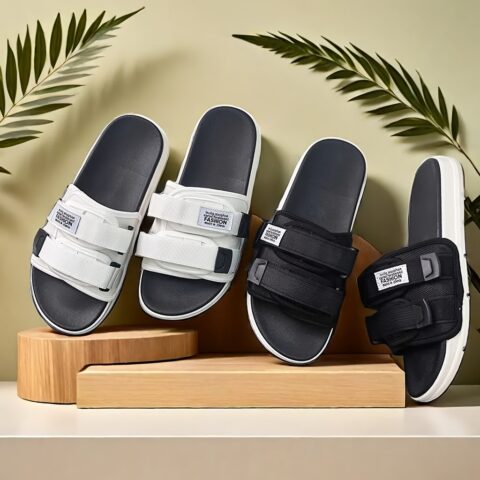 Sandalias Unisex de Moda, Sandalias de Playa de Verano, Zapatillas Casuales para Exteriores con Correas Ajustables, Calzado a Juego para Parejas para Hombres y Mujeres